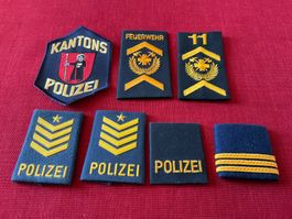 Vintage Polizei Abzeichen