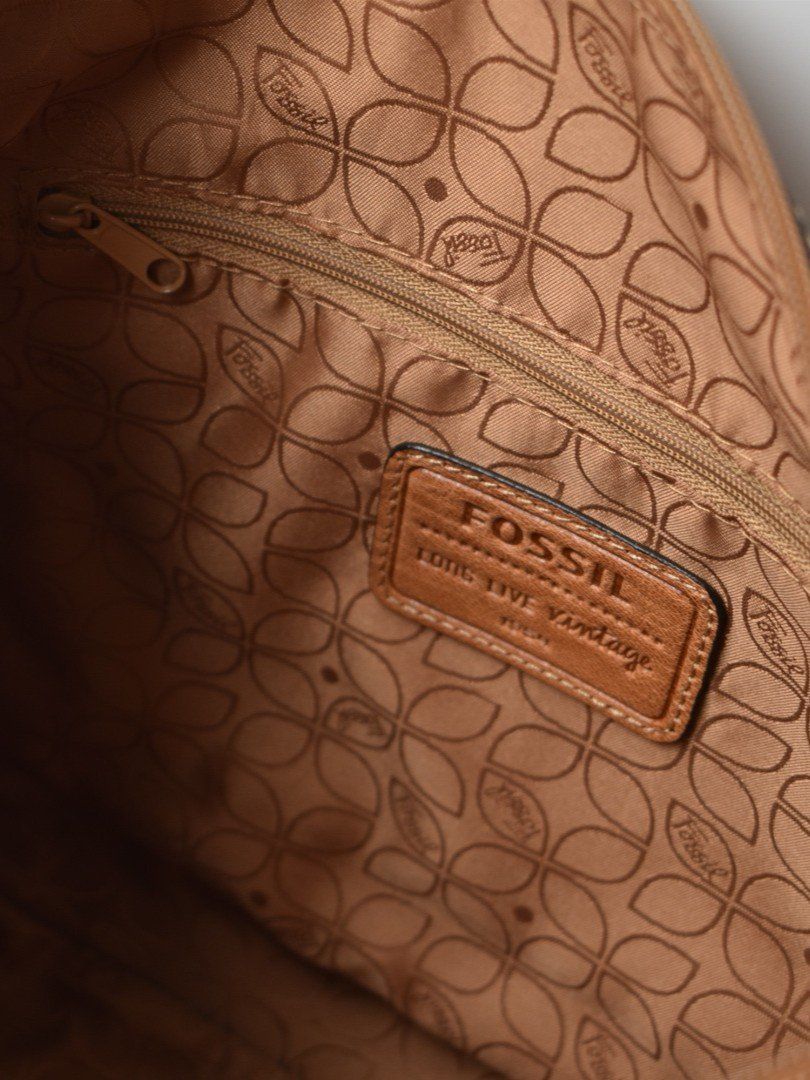 Fossil Borse da donna: Fossil Schultertasche, Leder, cognac – Usato da Nürensdorf venduto da 2ND_STORY 7