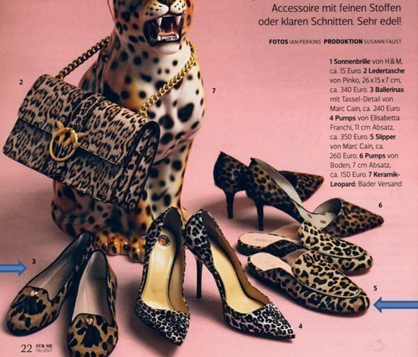 Marc Cain Scarpe da donna: Marc Cain Elegante Pumps Leooptik  Gr 39 – Nuovo e nell'imballaggio originale da Volketswil venduto da praxis12 4