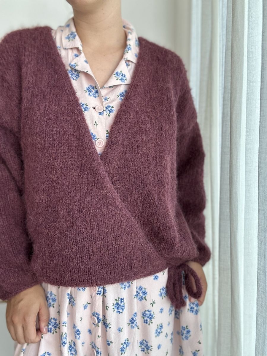 Pulls & Sweat-shirts: Alpaca Cardigan handgestrickt – Neuf (Voir description) à Ormalingen par nude.knits