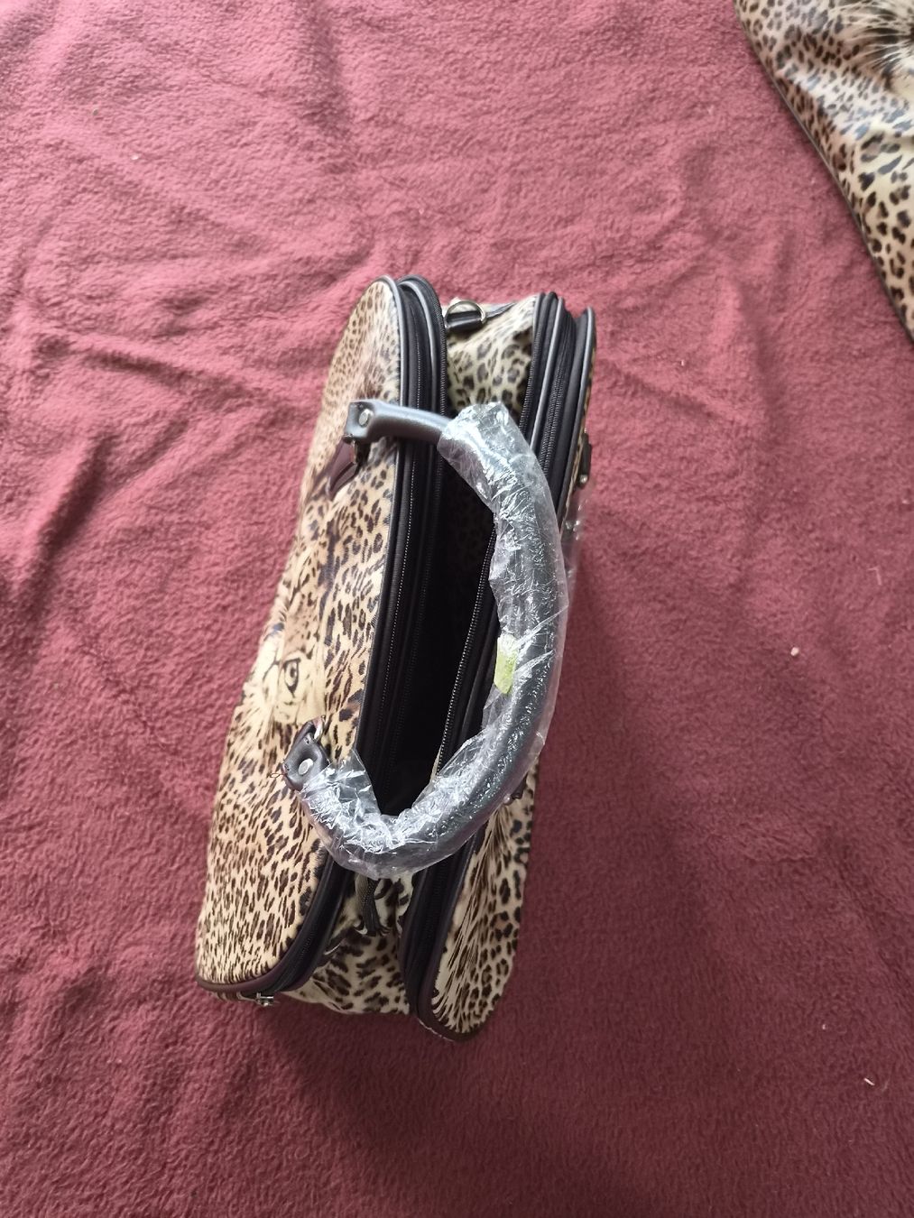 Taschen für Damen: Reisetaschen Set Leopard Druck neu 2-teilig – Neu (gemäss Beschreibung) aus Dürrenäsch von Uliu 3