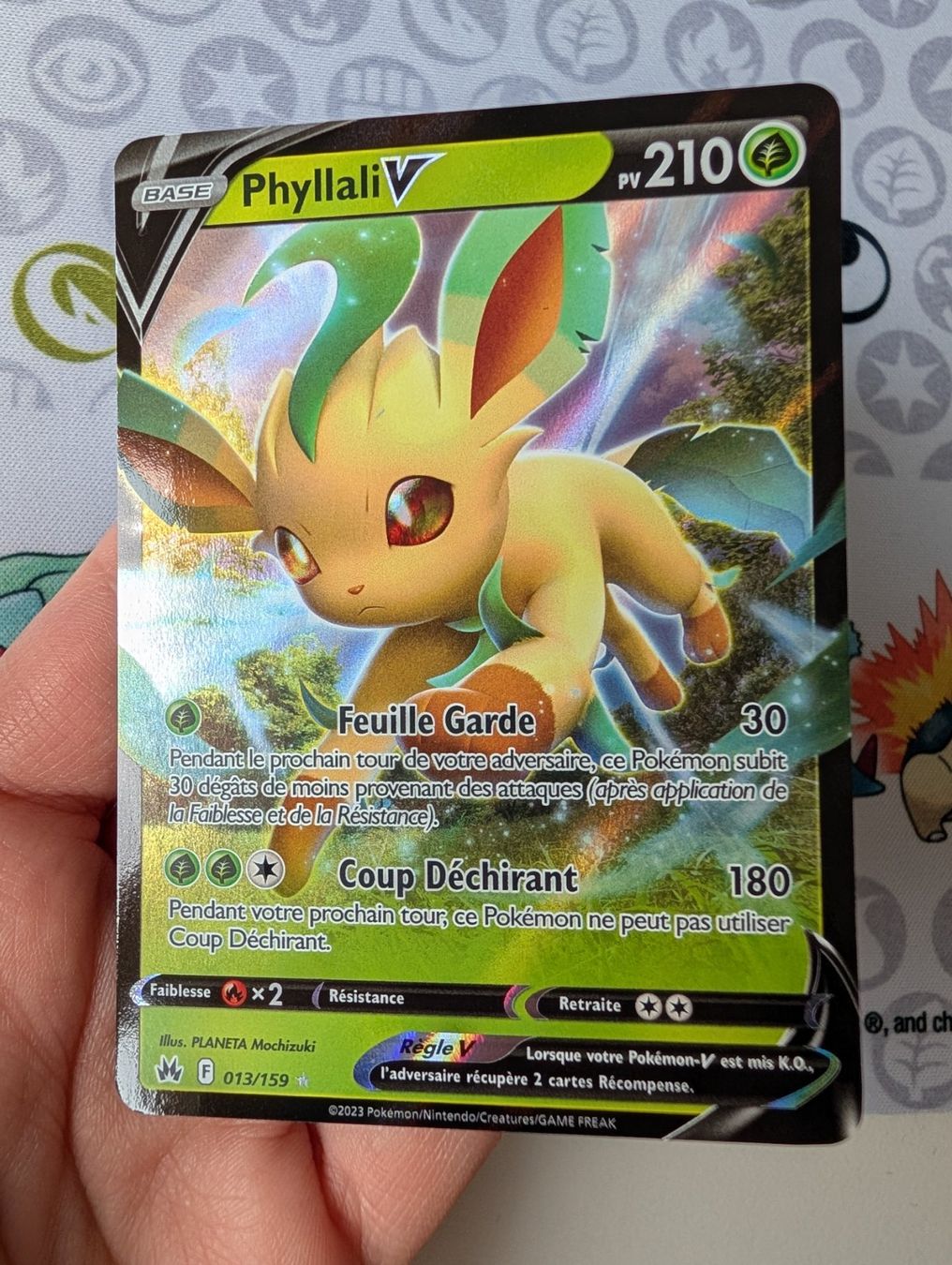 Pokémon Carte collezionabili: Pokémon FR Phyllali V Zénith Suprême – Nuovo (secondo la descrizione) da Thônex venduto da Janadel 1