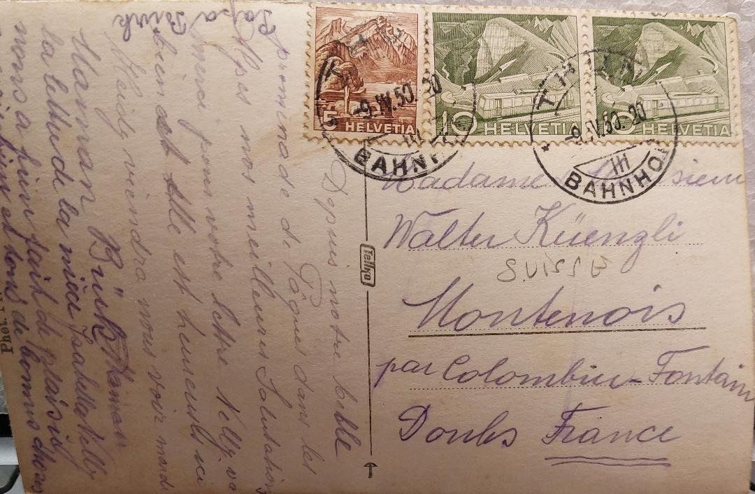 Cartes postales: AESCHI - Kirchlein - 1950 – D'occasion à Delémont par Domdom1 1