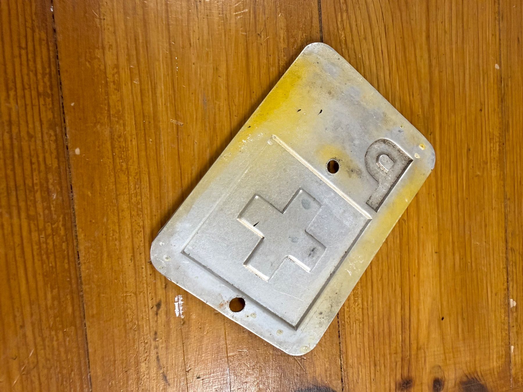 Schilder: Post PTT Anhänger Schild 1968 – Gebraucht aus Hagenbuch ZH von buell06 2