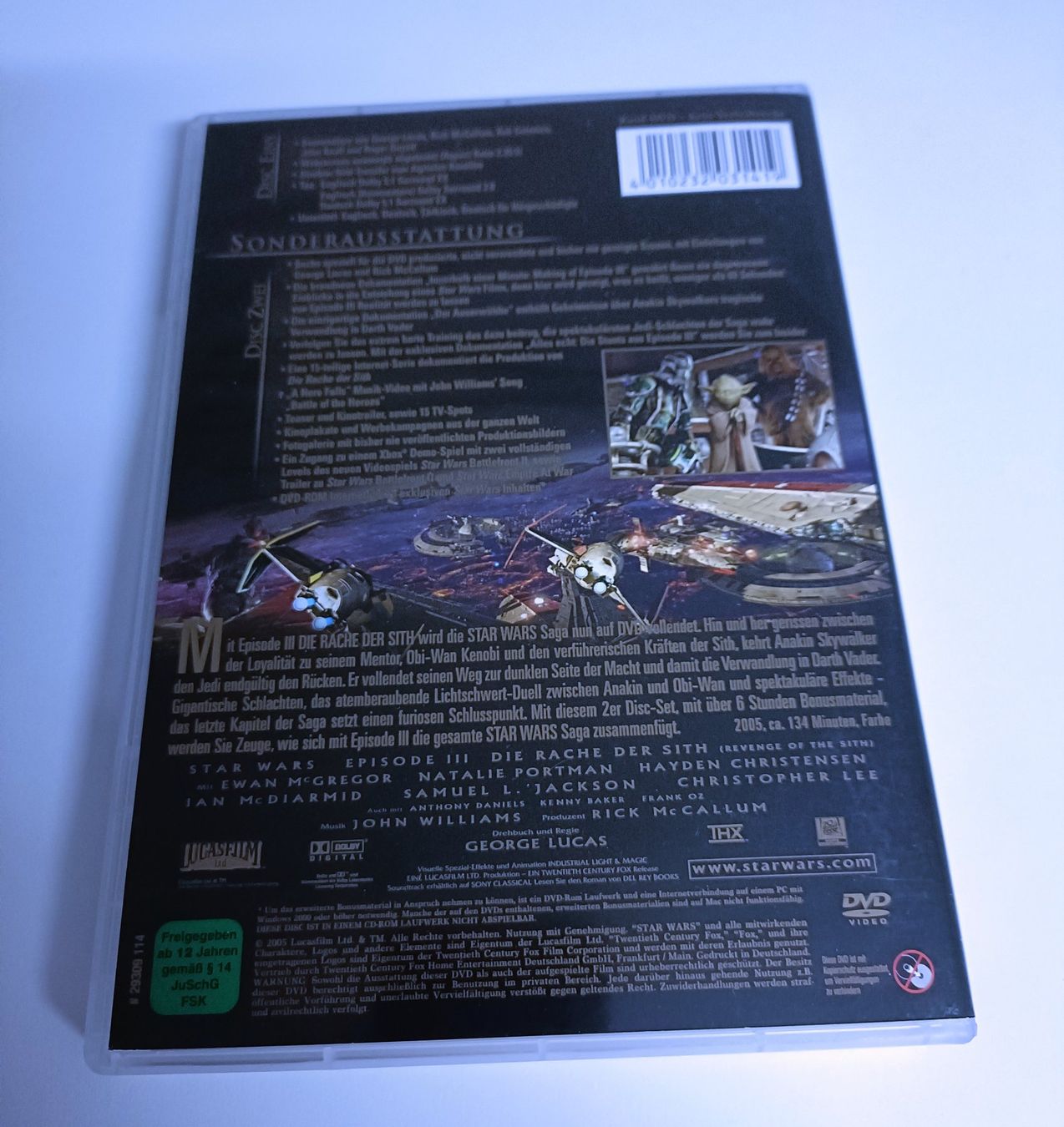 Tutti i DVDs: STAR WARS III - DIE RACHE DER SITH | DVD 2-Disc – Usato da Köniz venduto da Movieportal007 1
