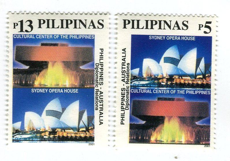 Tutti i francobolli: Briefmarken "Architektur". Philippinen – Nuovo e nell'imballaggio originale da Basel venduto da Butsch5