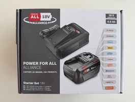 Bosch chargeur+batterie PBA 18V/4.0Ah, affichage de l'état