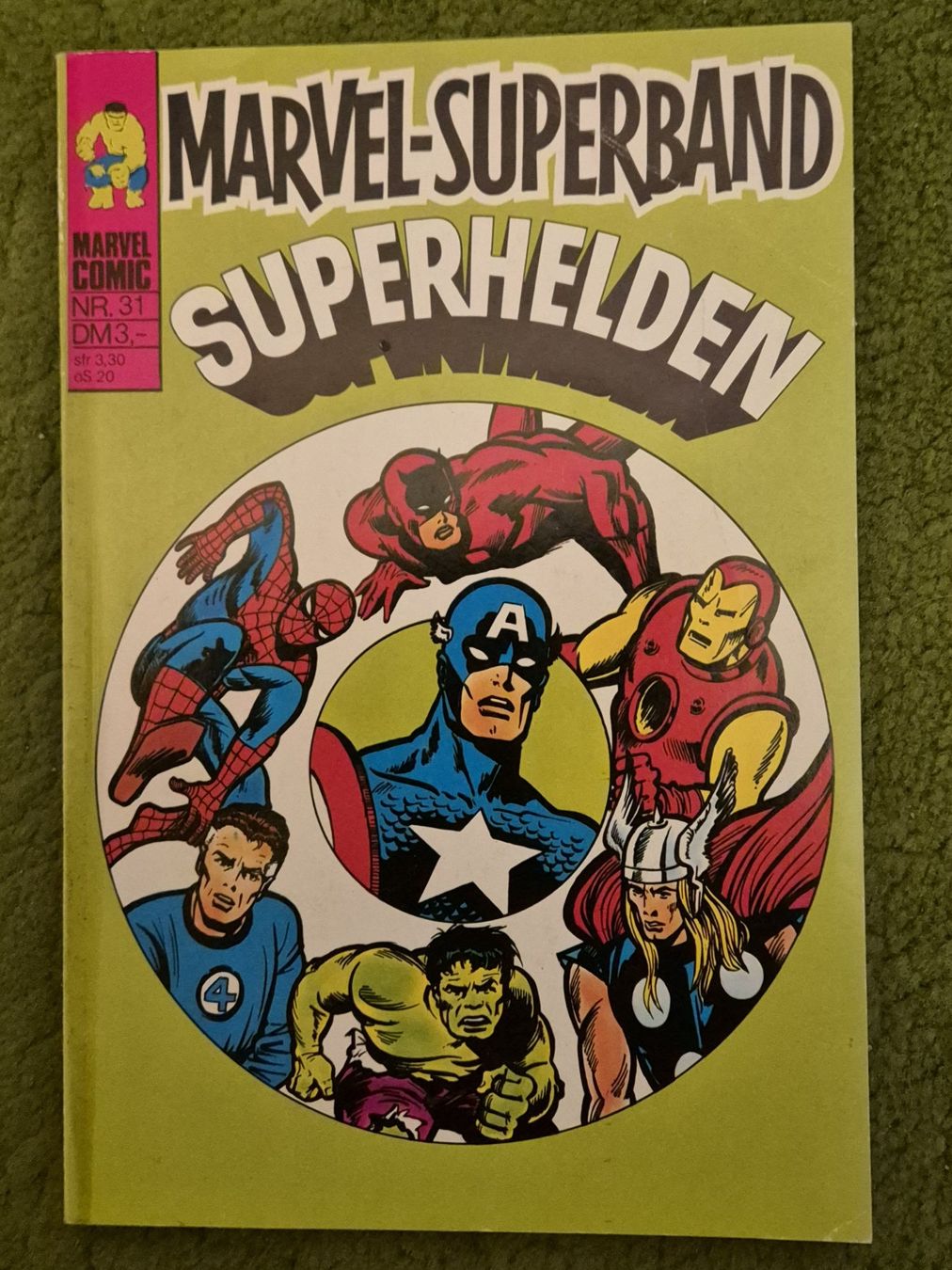 Fumetti: Marvel-Superband Nr. 31 / I / Inhalt siehe Bilder – Usato da Chur venduto da dluli