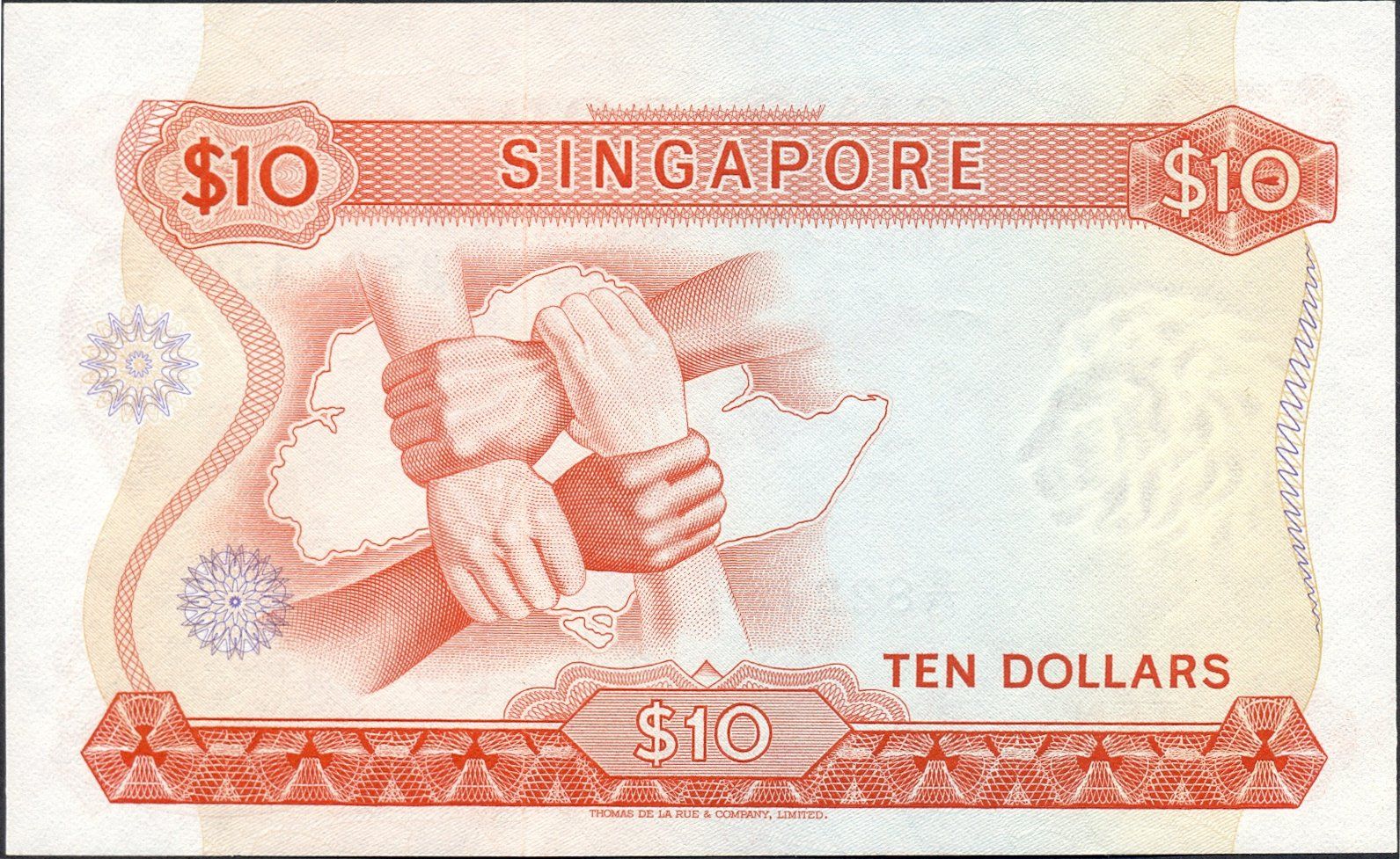 Banknoten: Singapur 10 Dollar 1973 P-3d UNC – Neu (gemäss Beschreibung) aus Schliern b. Köniz von pizzitaxi 1