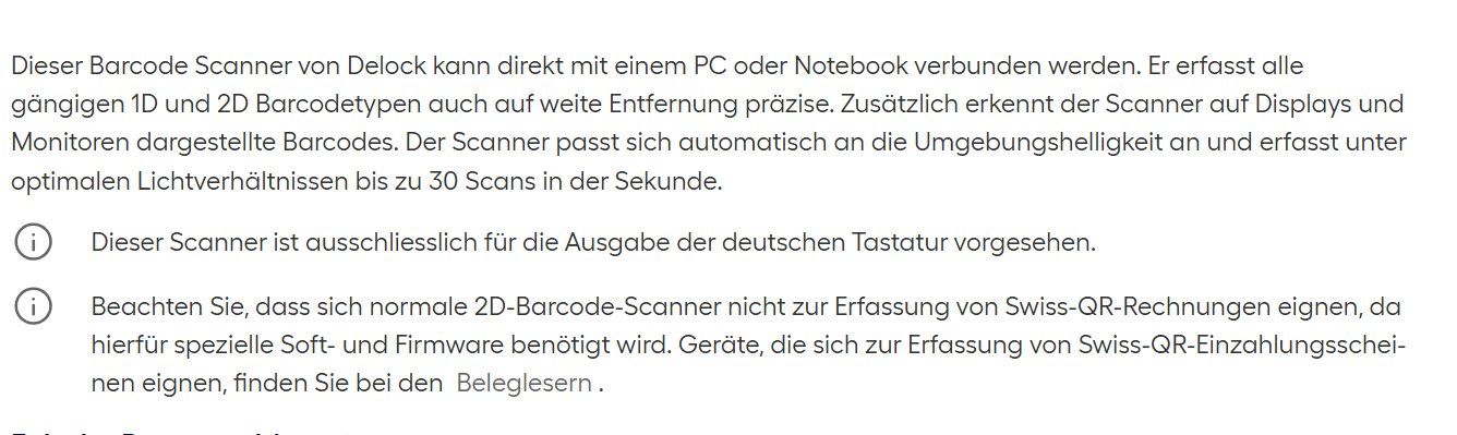 Scanneurs: Strickcode- Handscanner – D'occasion à Brugg AG par Namibi 2
