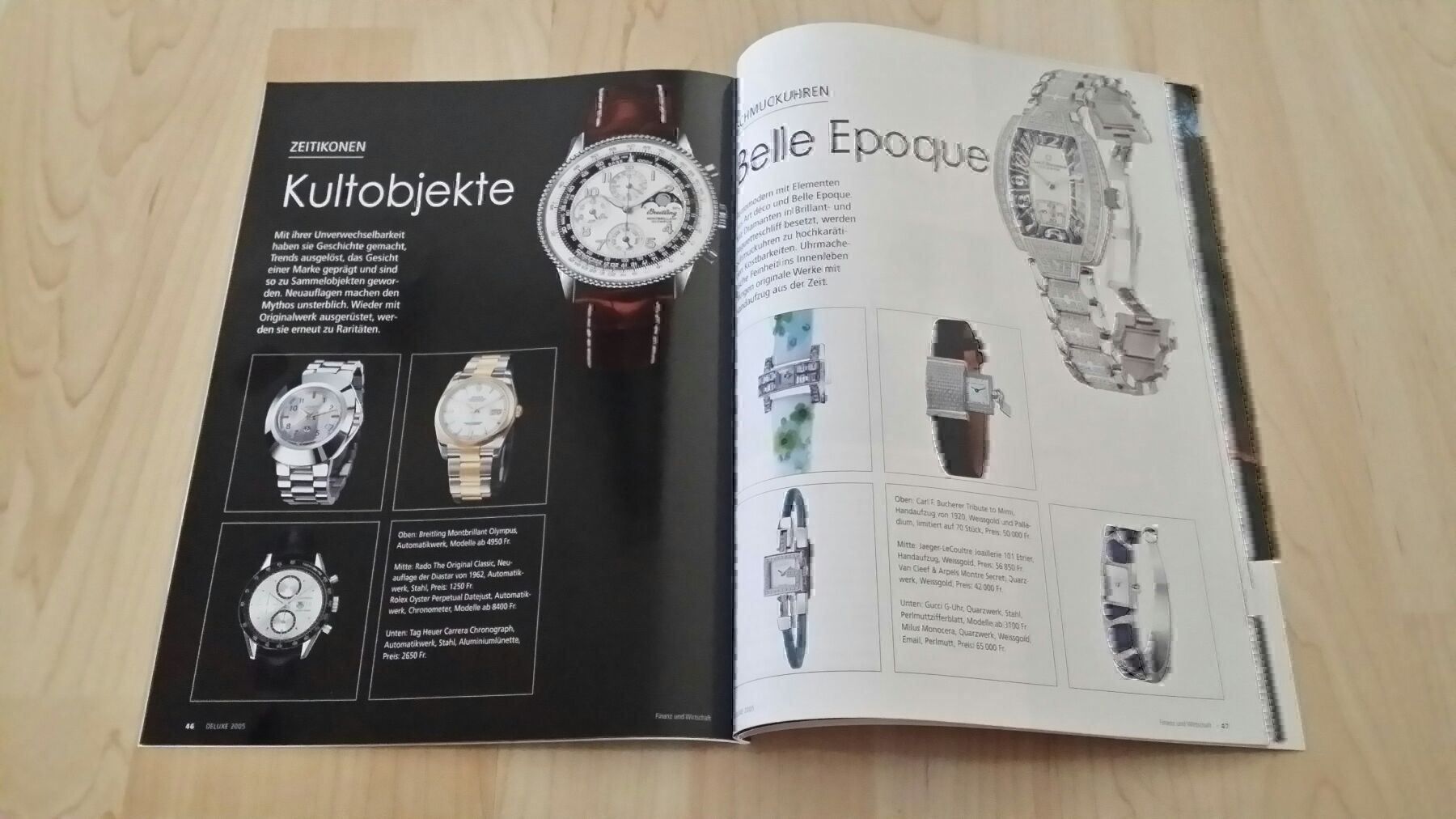 Riviste & Magazine: Uhrenmagazin DELUXE – Usato da Gossau ZH venduto da SwissJapan 3