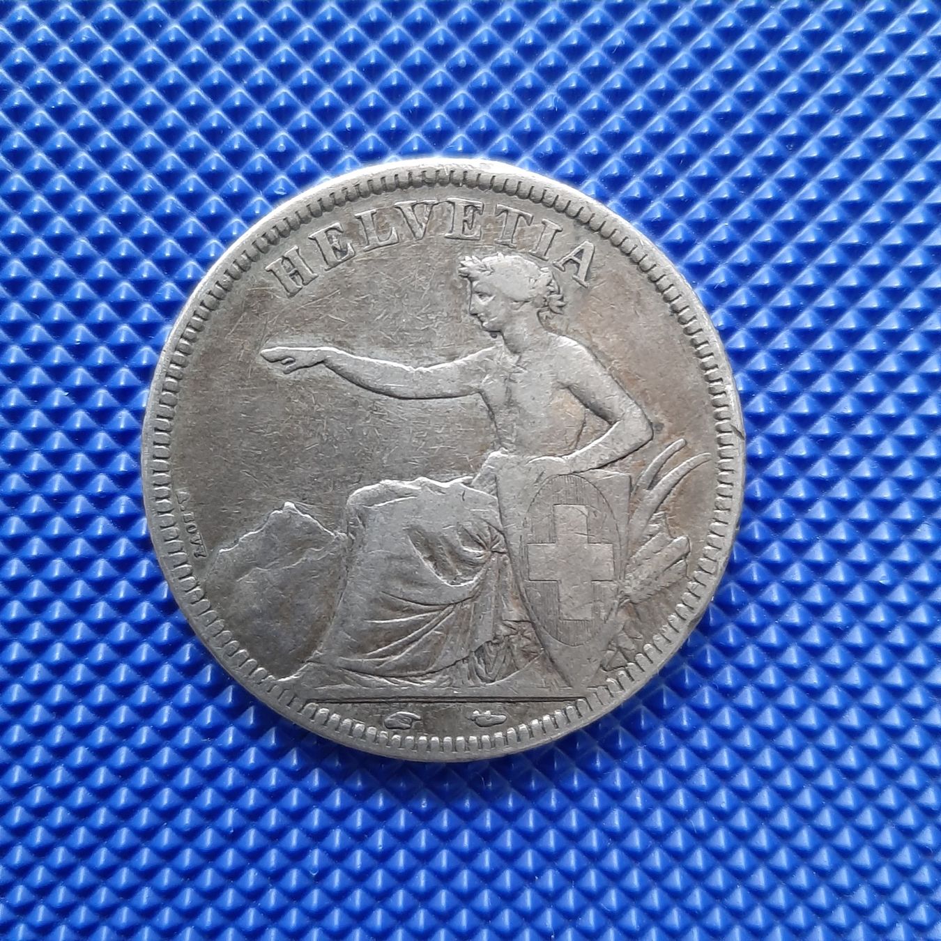 Tutti le monete: 5 Fr. 1851 A – Usato da Carouge GE venduto da cecob0909