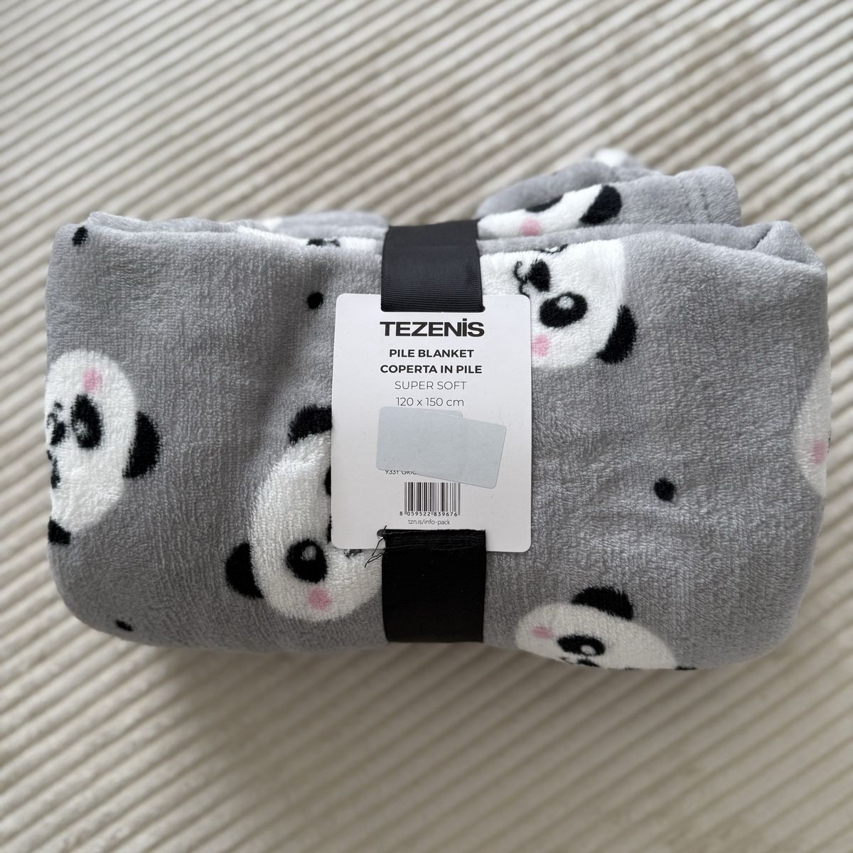 Coperte: Tezenis - soft blanket 120x150cm – Nuovo e nell'imballaggio originale da Zürich venduto da kru_8dtk 1