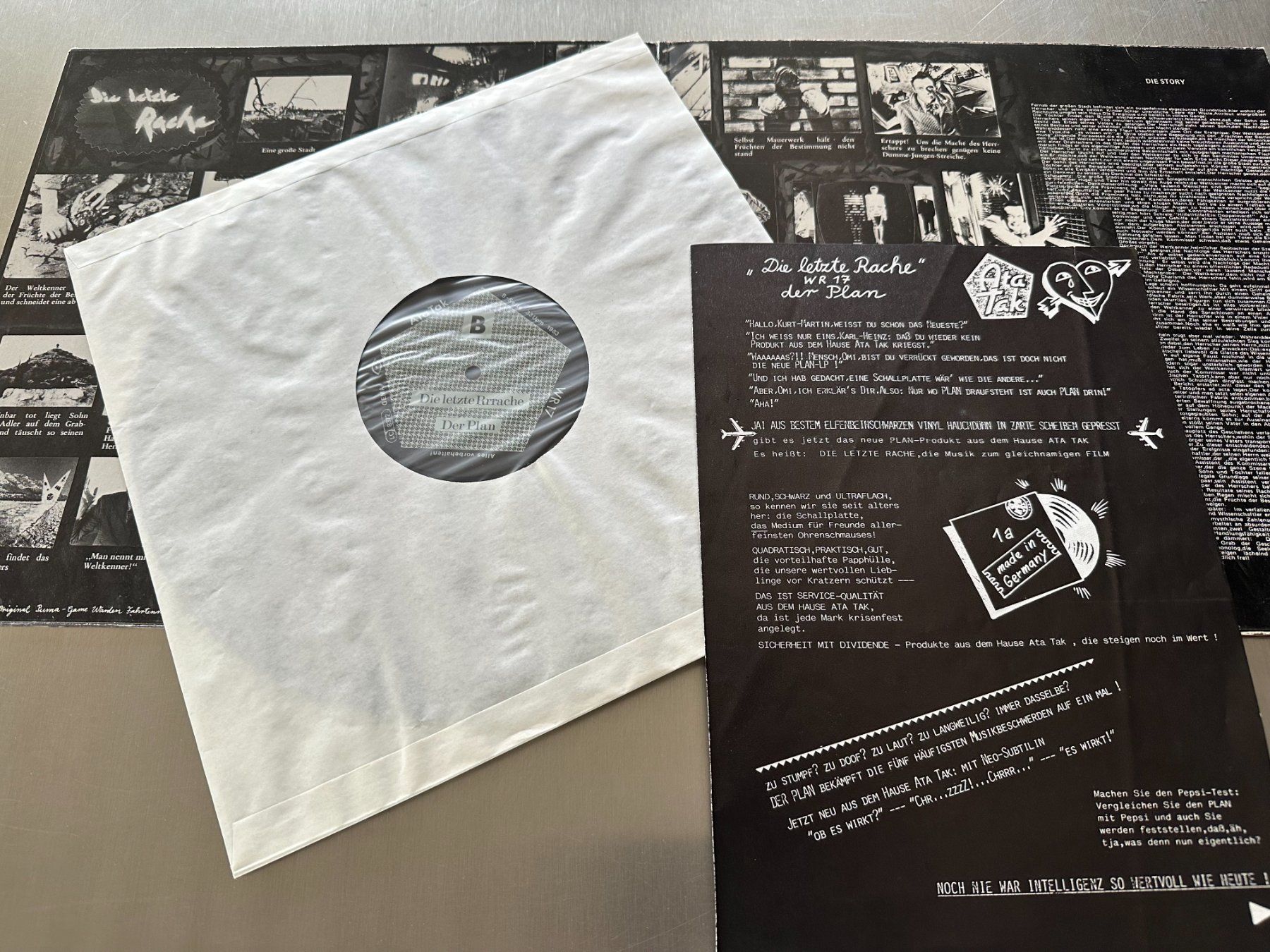 Vinyles: DER PLAN LP DIR LETZTE RACHE – D'occasion à Sion par jaipur1401 3