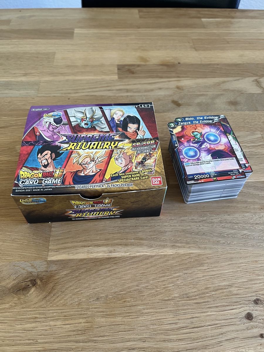 Bandai Carte collezionabili: Dragon Ball Super Card Game - Supreme Rivalry Bulk – Usato da Lenzburg venduto da Ciko1991