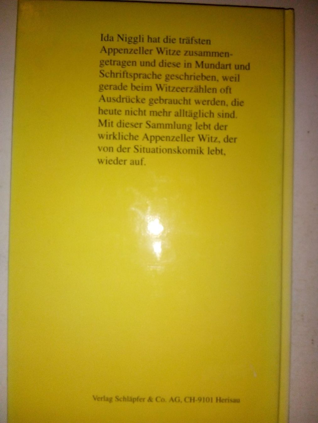 Libri: Ond s Ander a Mönz.. - Die Witze Appenzeller   (Ida Niggli) – Usato da St. Gallen venduto da elk2024 7