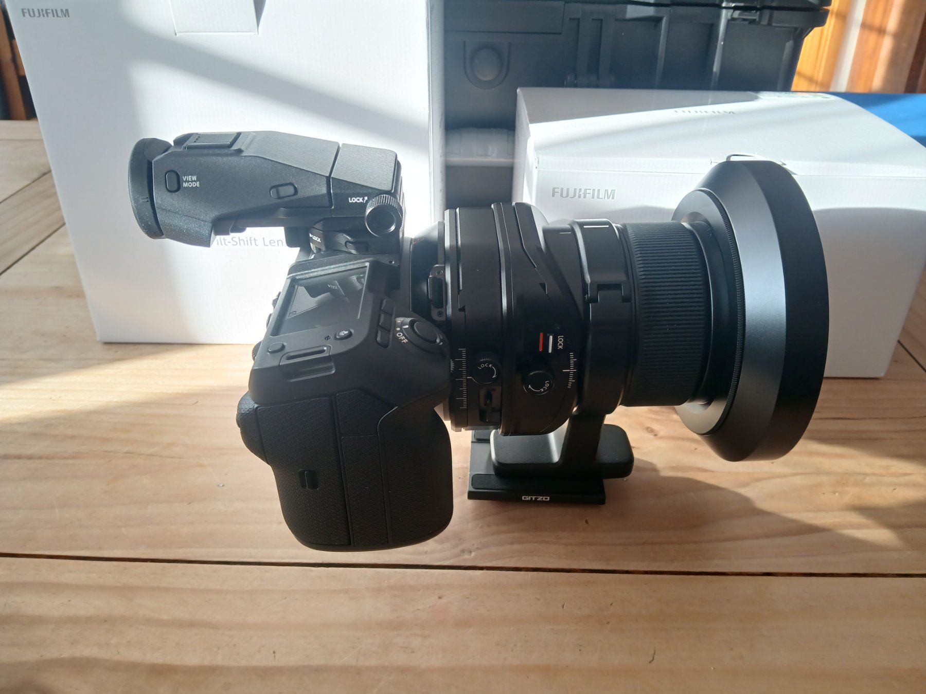 Fujifilm Obiettivi: Fujifilm GF 30mm TS 5.6 Objektiv  top – Usato da Bütschwil venduto da VanZan 3