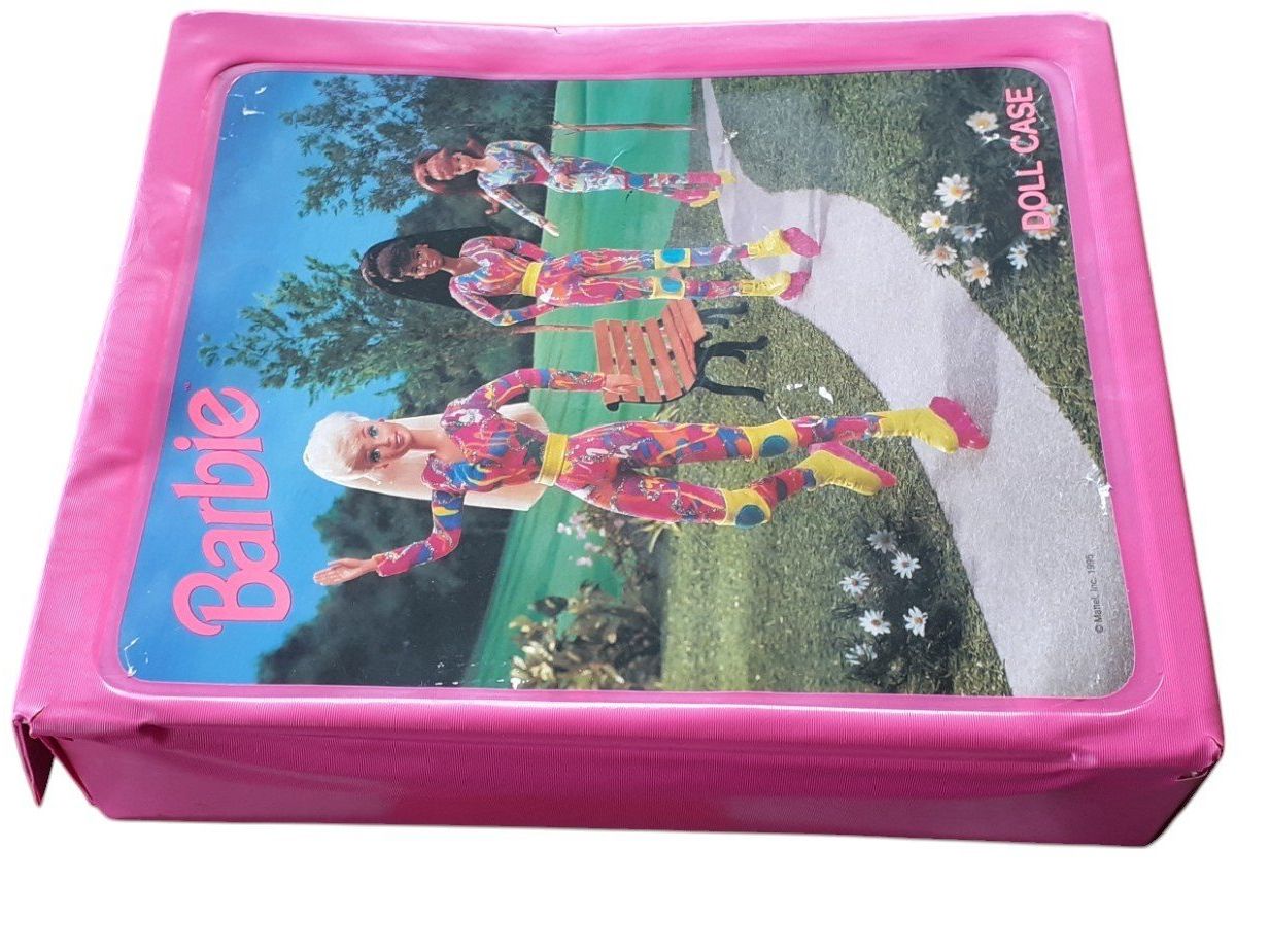 Puppen: Barbie Doll case Koffer Rollschuhbarbie 1990er – Gebraucht aus Mörschwil von lindaswunderkiste 1