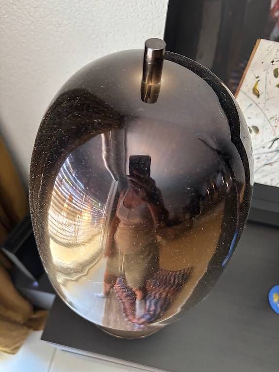 Lampes: Hochwertige Metall Lampe – D'occasion à Schmerikon par Marli14 1