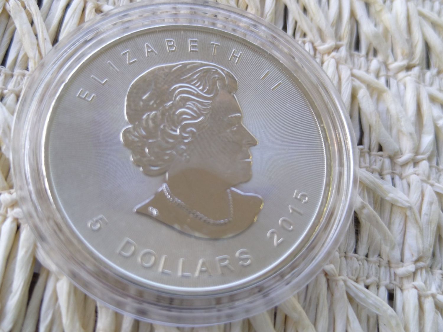 Tutti le monete: Silber Maple Leaf 1 oz - 2015 – Usato da Dättlikon venduto da Quarz58 5