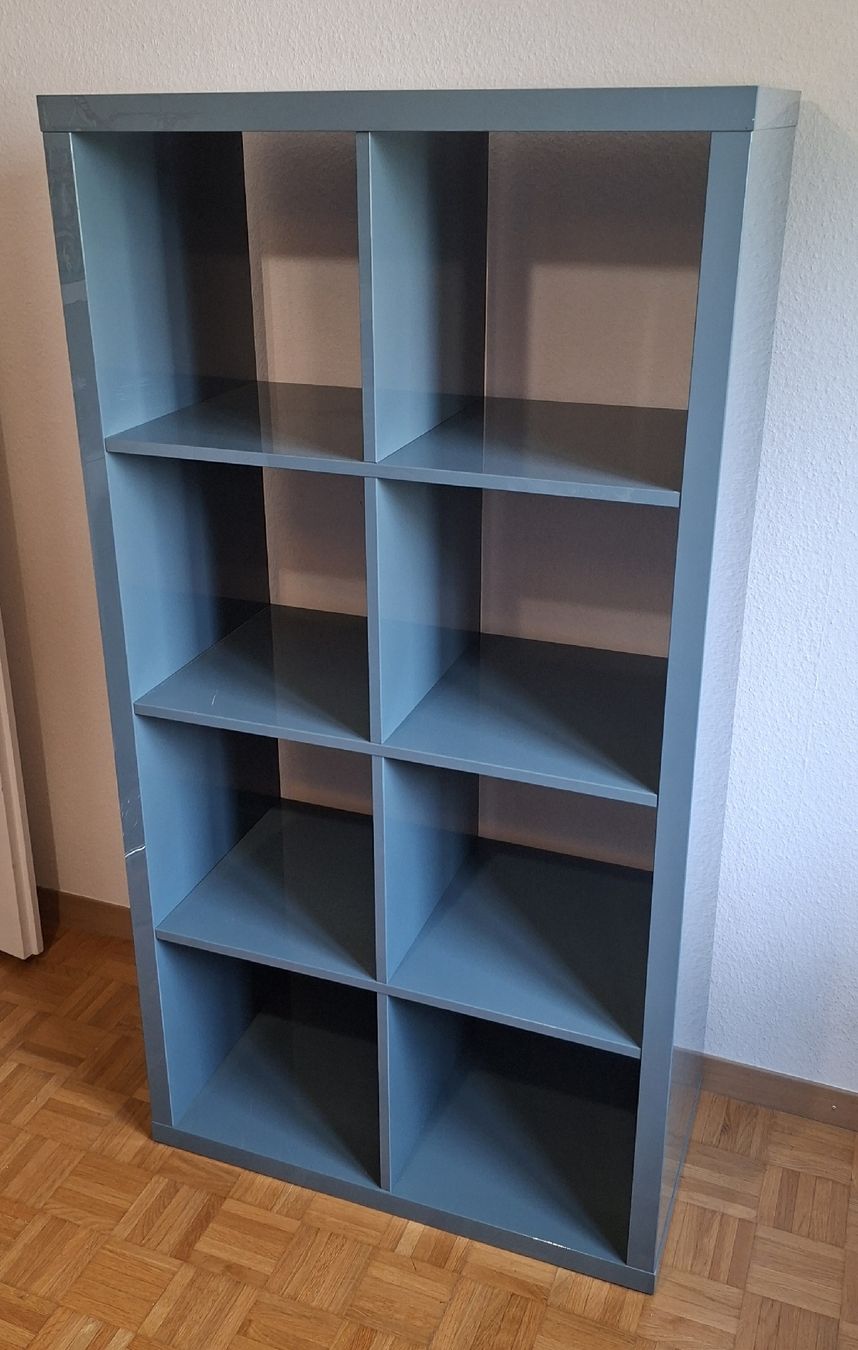 Ikea Étagères: Ikea Kallax Regal Petrolblau – D'occasion à Zürich par SherlockWatson