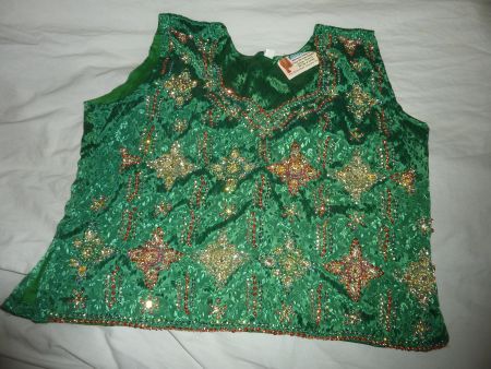 blouse avec perles taille XS neuf ESTIVAL