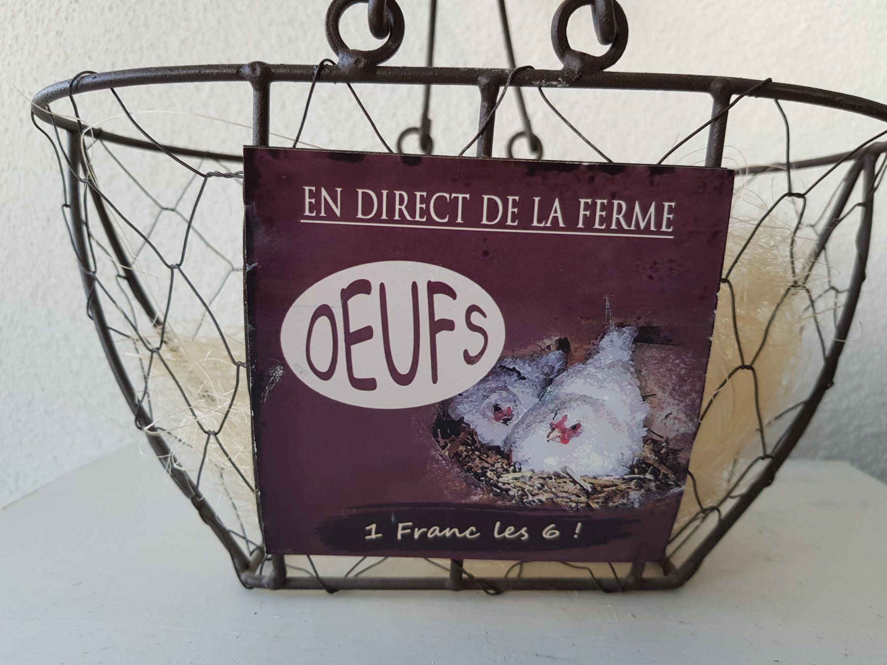 Toutes les décorations: Shabby Eier Körbli – Neuf (Voir description) à Walterswil SO par Mama_noel 1