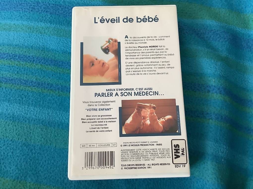 Tutti i VHS: K7 VHS l éveil de bébé – Usato da Icogne venduto da Juka 1