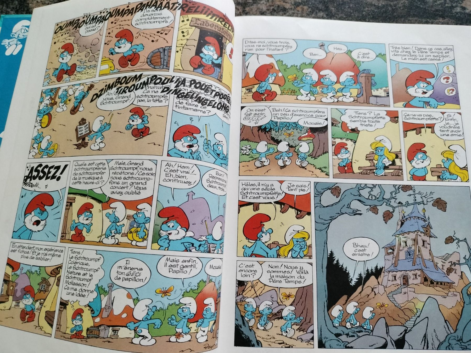 Fumetti: Les P'tits Schtroumpfs BD 13 eo 1988 – Usato da Cortaillod venduto da rozinna 9