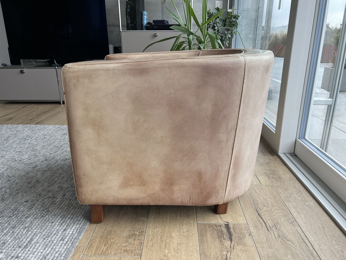 Micasa Poltrone: Fauteuil en cuir – Usato da La Neuveville venduto da neitre 2