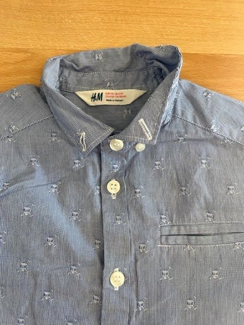 H&M Camicie, T-shirt & Polo: Kinder Hemd Gr.110 – Usato da Wabern venduto da MagdalenaWabern 2