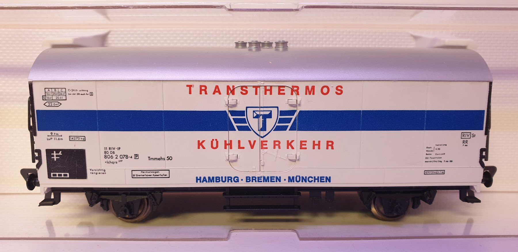 Fleischmann Modelleisenbahnen: Fleischmann  Kühlwagen  5340 – Neu (gemäss Beschreibung) aus Neuenhof von ludovicco 2