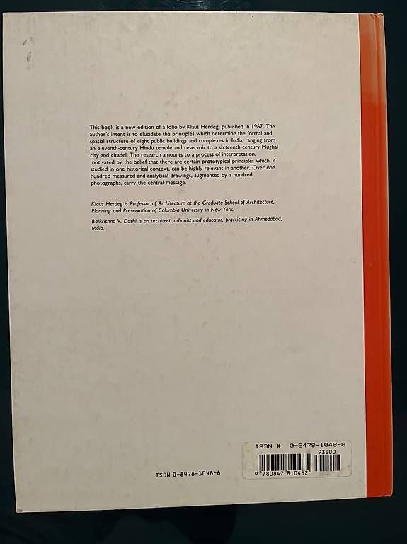 Libri: Formal Structure in Indian Architecture (Rizzoli) – Usato da Basel venduto da Mack86 2