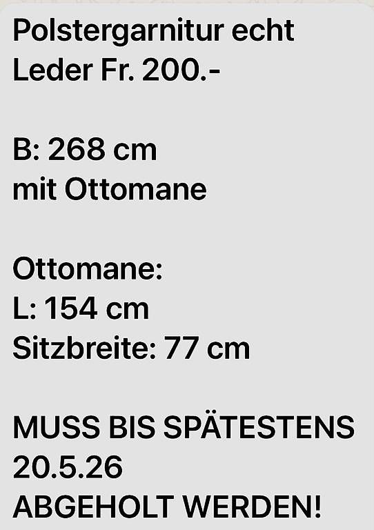 Divani: Polstergruppe – Usato da Birmenstorf AG venduto da haas1962 2