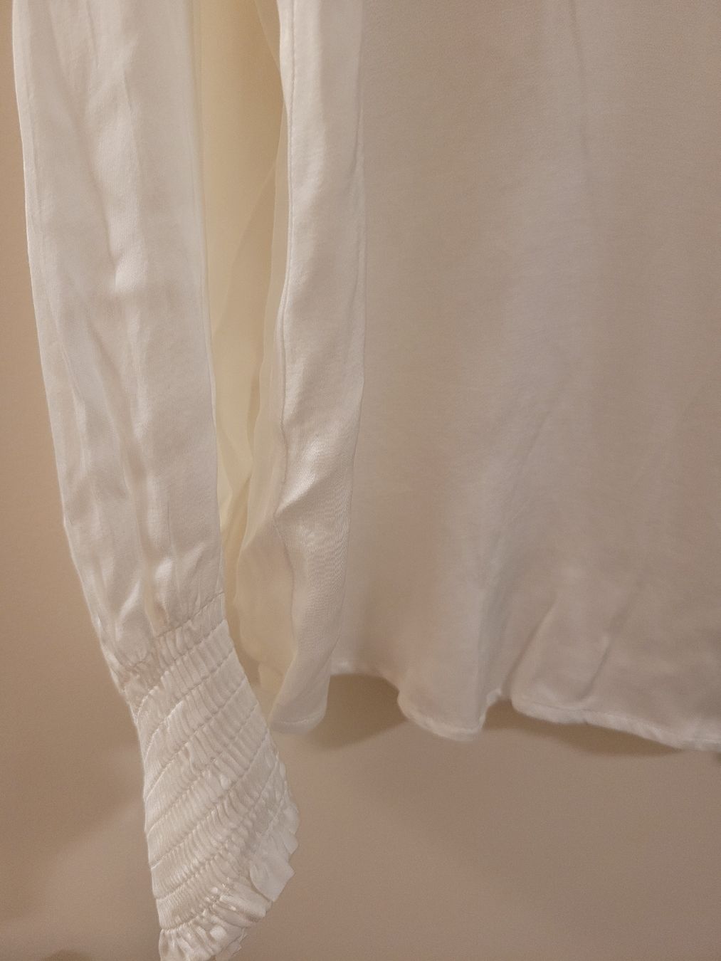 Nile Camicette: nile bluse, neu, offwhite, satin, gr.S – Nuovo e nell'imballaggio originale da Urdorf venduto da Mico.I 1