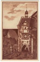 AG 171 Kupferstichtiefdruck Zofingen «Unteres Tor v 100 J.»