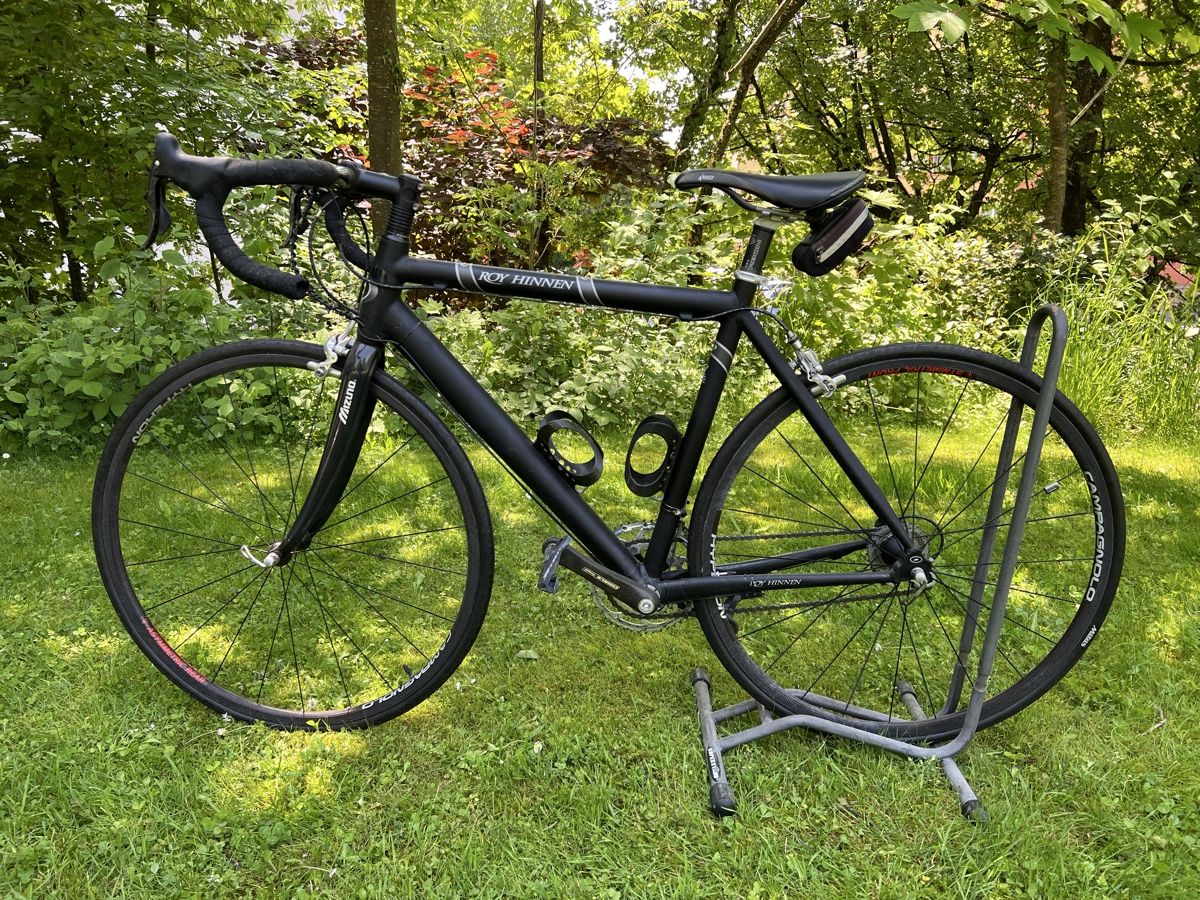 Campagnolo Velos:  Rennvelo Roy Hinnen Felge Carbon Campagnolo 28 Zoll 20 Gang – Gebraucht aus Ostermundigen von Dino_87 2