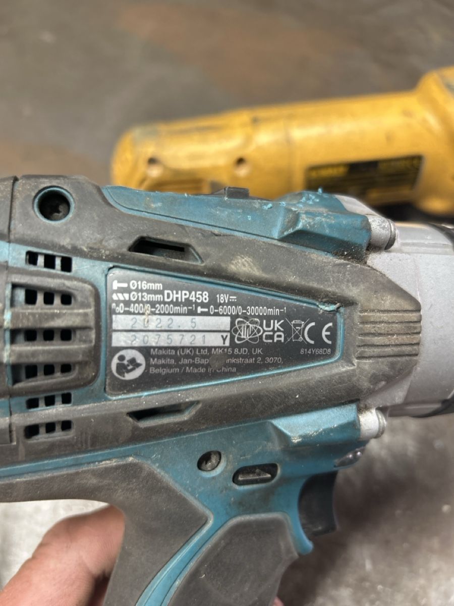 Makita Bohrmaschinen: Winkelschleifer Akkubohrmaschine – Defekt aus Burgistein von Franks-Design 2
