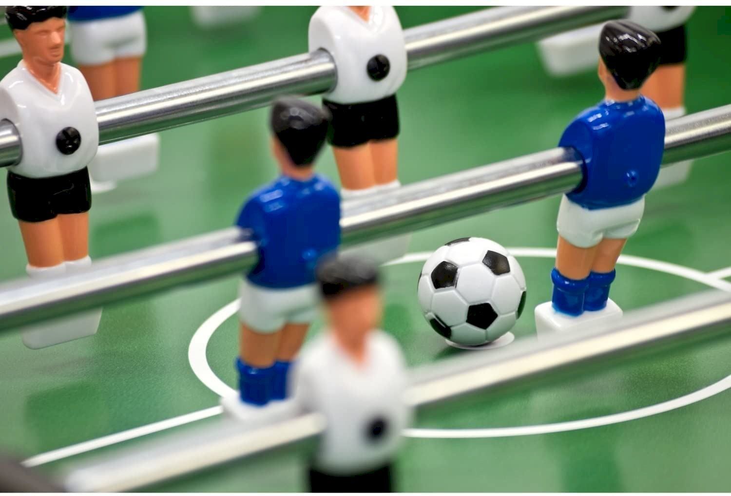Spiele: GAMESPLANET Tischfussball klappbar black – Neu und originalverpackt aus Bottighofen von zaap 4