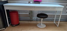 Besta burs Ikea Tisch 180cm, 2 Schubladen