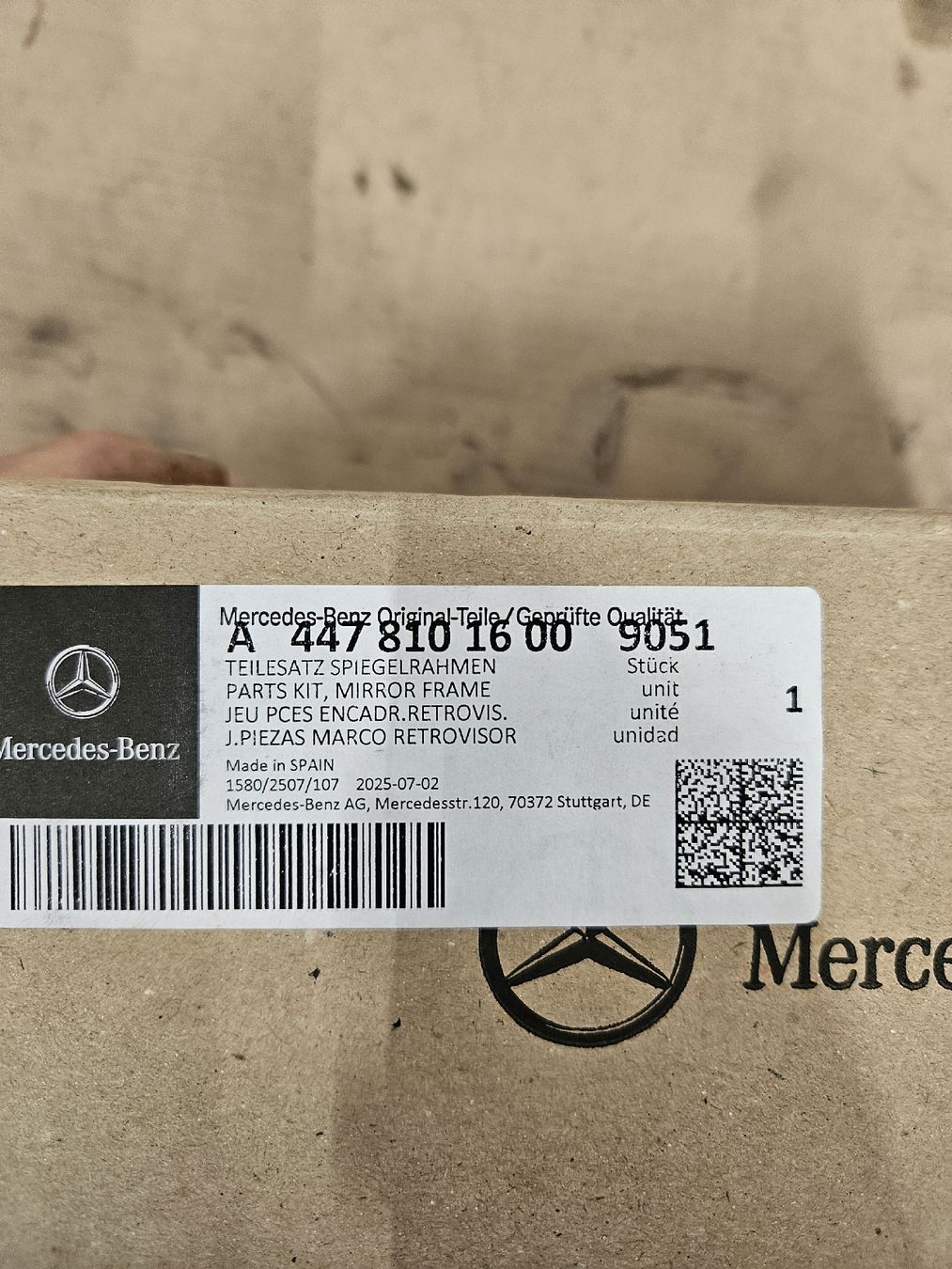 Mercedes-Benz Tutti pezzi di ricambio auto: Merceders Vito 116 – Nuovo e nell'imballaggio originale da Zizers venduto da Dave82 2