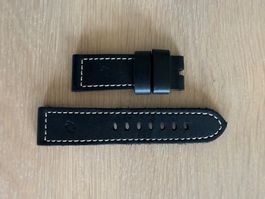 Panerai OEM black leather strap - NEW