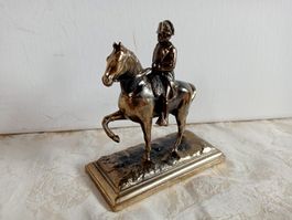 Antik Napoleon Bonaparte Reiterstatue Bronze Briefbeschwerer