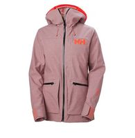 HELLY HANSEN W POWDERQUEEN 3.0 ROSE ASH JACKE - fast neu! 