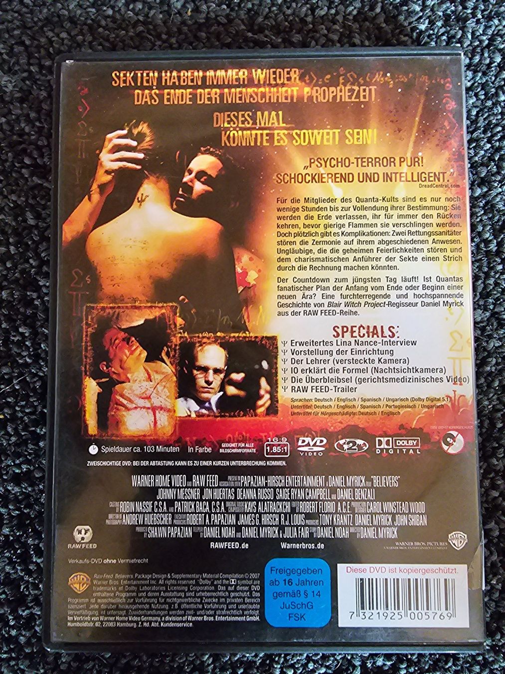 Tutti i DVDs: BELIEVERS (14557) – Usato da Ruswil venduto da M71 1