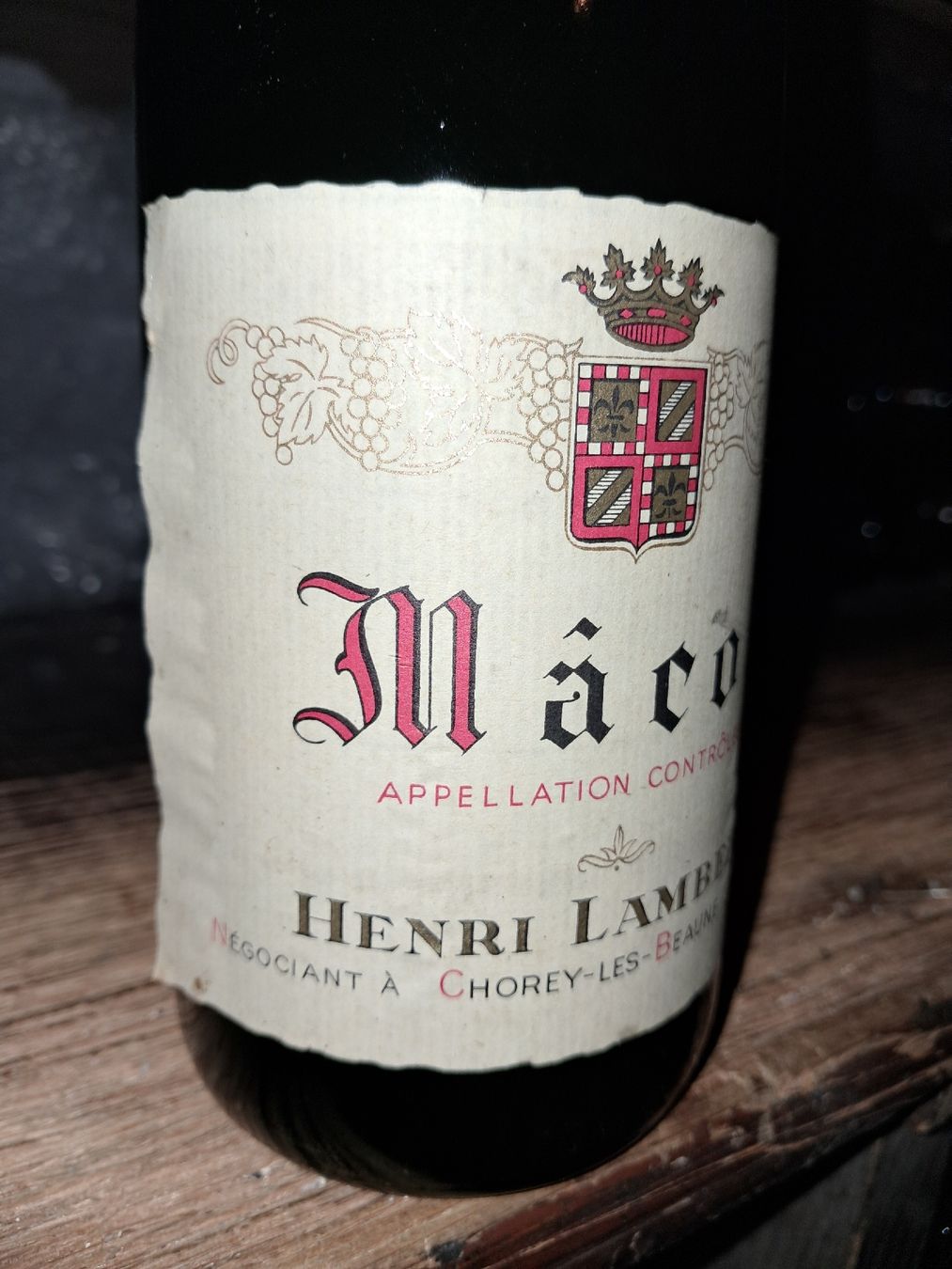 Vino: Mâcon Henri Lambert 1979 – Nuovo e nell'imballaggio originale da Le locle venduto da juliensaran 2