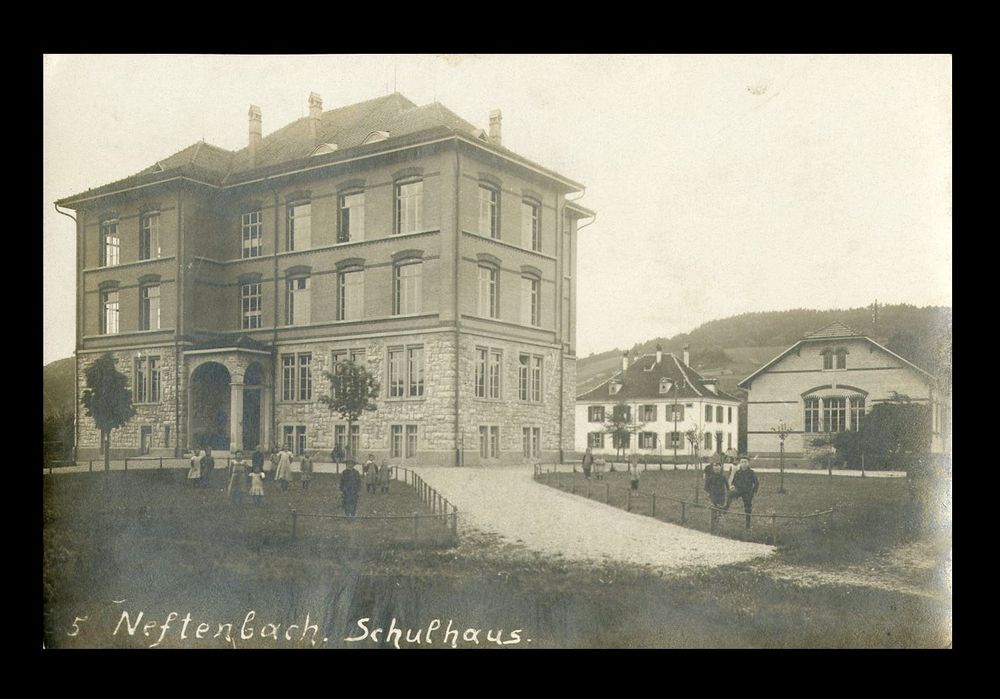 Ansichtskarte Schulhaus Neftenbach | Kaufen auf Ricardo