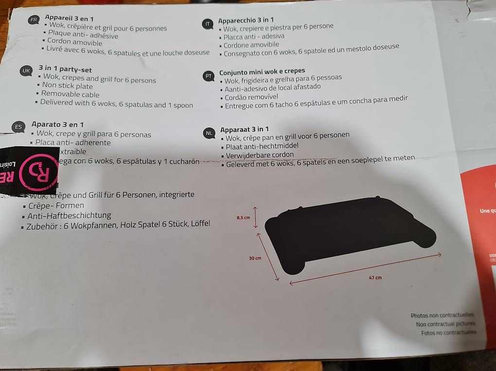 Griglie: Tisch grill ala Raclette  – Usato da Biel/Bienne venduto da Markoporo 1