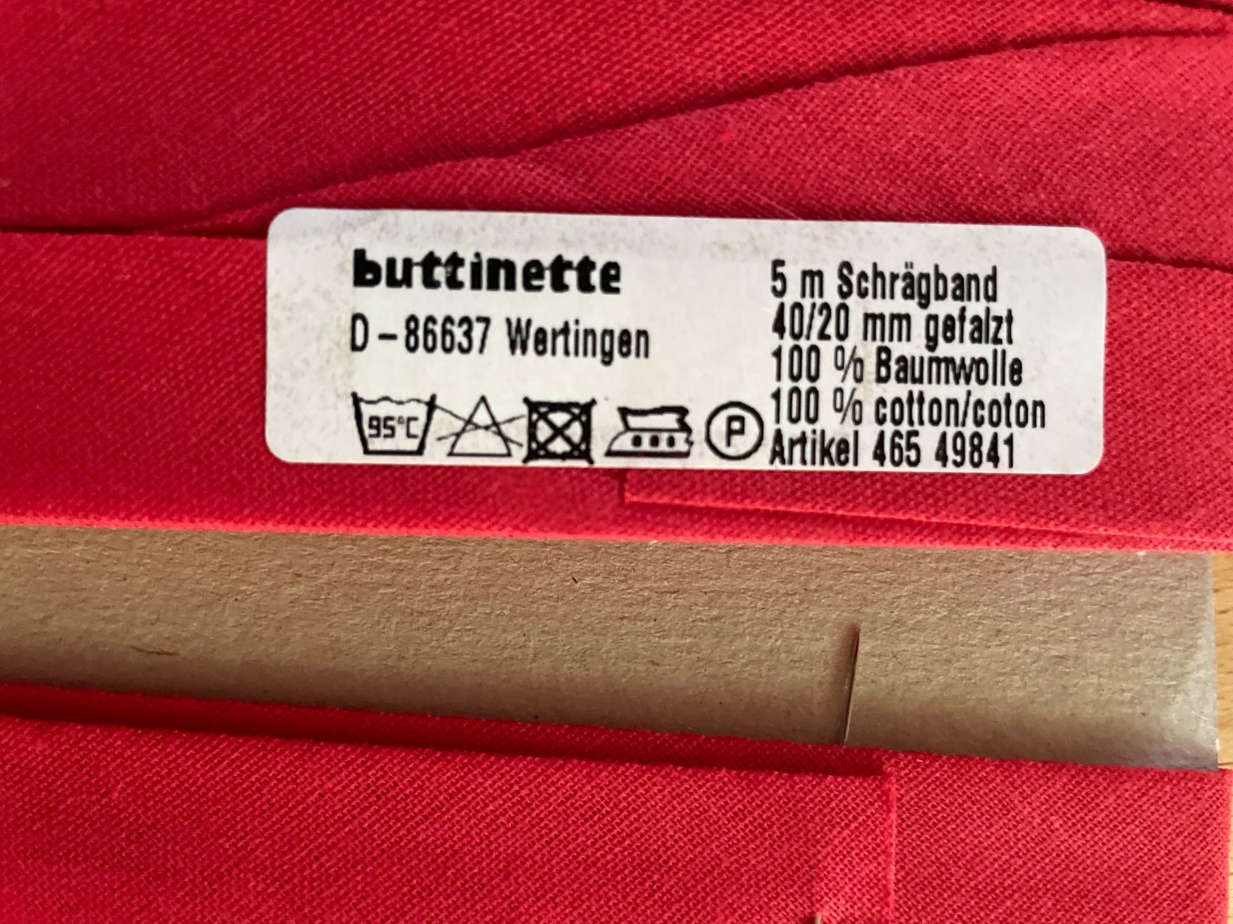 Tessuti: Schrägband-Set; Orange, Rot, Dunkelrot – Usato da Cham venduto da 2eye 1