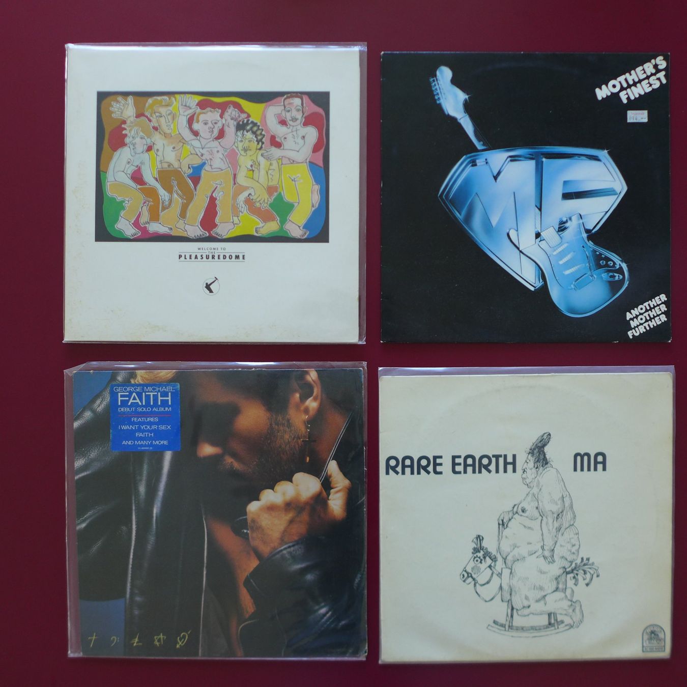 Dischi in vinile: LPs Eighties George Michael, Rare Earth usw. – Usato da Rapperswil SG venduto da Vespinone
